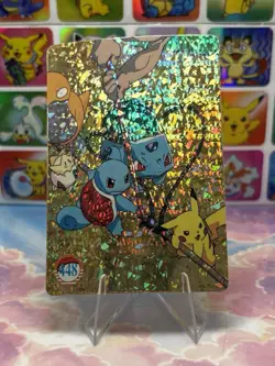 Pokemon Charizard Vintage Pocket Monsters Vending HOLO Prism Sticker 98 Nintendo - Image 4
