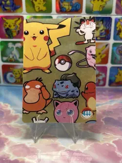 Pokemon Charizard Vintage Pocket Monsters Vending HOLO Prism Sticker 98 Nintendo - Image 5