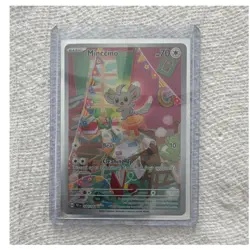 Pokemon Minccino 182/162 SV05 Temporal Forces Illustration Rare Holo ENG 2024 7… - Image 1