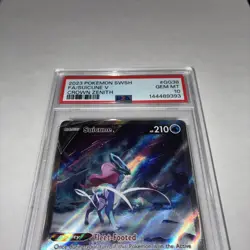 SUICUNE V POKEMON HOLO CROWN ZENITH 2023 GG 38/70 PSA 10 GEM MT - Image 4