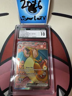 Pokemon CGC 10 - Charizard EX 183/165 UR | S&V 151 - Image 1