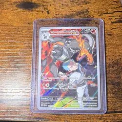 The Pokemon Company Pokemon TCG Team Rocket's Houndoom 191/182 Sv10 IR Holo - Image 1