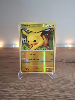 ⚡ Pikachu [Reverse Holo] - 78/123 - HP, English, Pokemon HeartGold & SoulSilver - Image 1
