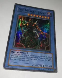 2x Yugioh! The Masked Beast DL2-001 Duelist League Promo Super Rare HP - Image 4