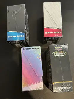 Pokemon Booster Bundle set of 4 : Prismatic, Black Bolt, White Flare, PO - Image 3