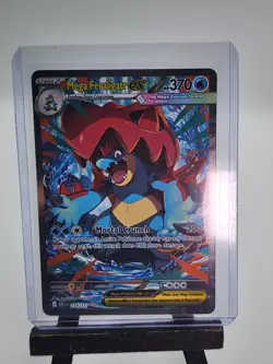 Mega Feraligatr EX 274/217 ASC EN Rare Foil 370 HP Ascended Heroes Pokemon M/NM - Image 3