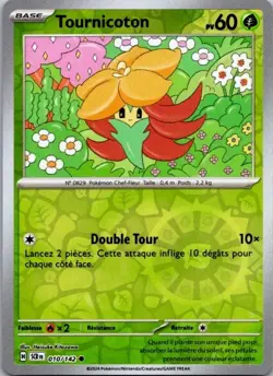 Carte Pokemon Tournicoton 010/142 Reverse - 2024 - Image 1