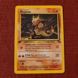 Pokemon TCG Wizards 1999 1st Edition Fossil Prerelease Aerodactyl Magmar Lot - Image 3