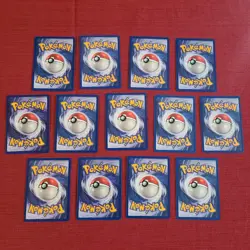 Pokemon TCG Wizards 1999 Lot 13 Rare Non-Holo Base & Jungle Lot - Image 2