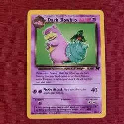 Pokemon TCG Wizards 2000 Team Rocket Lot 6 Promo Meowth Dark Slowbro Magneton - Image 4