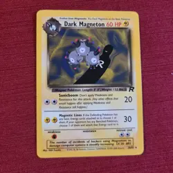 Pokemon TCG Wizards 2000 Team Rocket Lot 6 Promo Meowth Dark Slowbro Magneton - Image 5