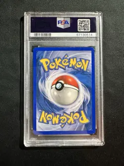 2003 POKEMON EX DRAGON #89 AMPHAROS EX-HOLO PSA 7 - Image 2