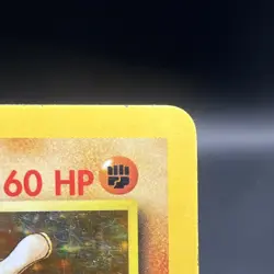 Hitmonlee 7/62 Fossil Holo Rare Unlimited Edition 60 HP Basic English 1999 - Image 3