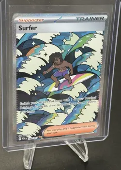 The Pokemon Company Pokemon TCG Surfer 293/217 Ascended Heroes SIR Holo Full Art - Image 1