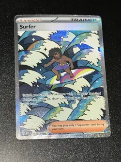 The Pokemon Company Pokemon TCG Surfer 293/217 Ascended Heroes SIR Holo Full Art - Image 2