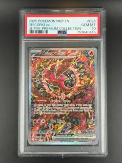2025 Pokemon UPC-Oricorio EX 024P PSA 10 - Image 1
