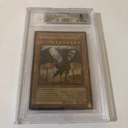 1ST EDITION Judgment Dragon LODT-EN026 Secret Yugioh BGS 6 - Image 1
