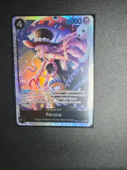 One Piece Card Game TCG Perona EB03-045 SR Heroines Collection - Image 1