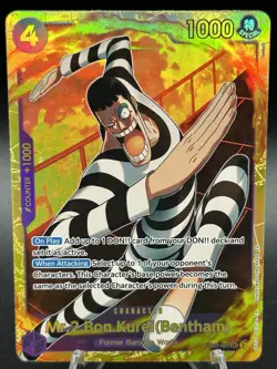 Mr.2.Bon.Kurei (Bentham) (Reprint) (EB01-061) Premium Booster -The Best- Vol. 2 - Image 3