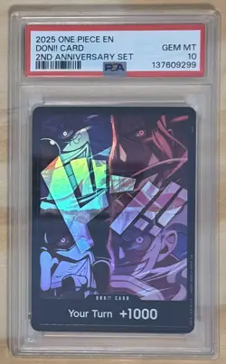 PSA 10 One Piece : 2nd Anniversary Set ( English ) - Don!! - Image 1