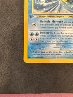 Kingdra 1st Edition 19/64 Neo Revelation Non-Holo Rare Pokemon Card TCG MP - Image 2