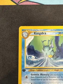 Kingdra 1st Edition 19/64 Neo Revelation Non-Holo Rare Pokemon Card TCG MP - Image 5