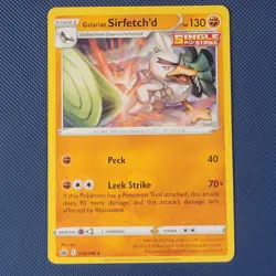 Galarian Sirfetch'd 079/198 - Chilling Reign - Rare Pokemon Card - NM - Image 1