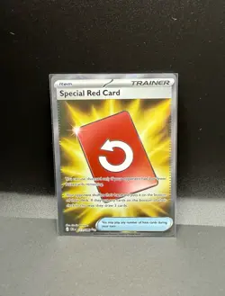 Pokemon Chaos Rising NM Special Red Card Trainer Item 113/086 English Near Mint - Image 1