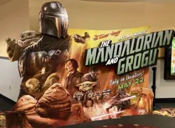 2x Star Wars Promo Cards The Mandalorian and Grogu Movie AMC Exclusive Promo NEW - Image 5