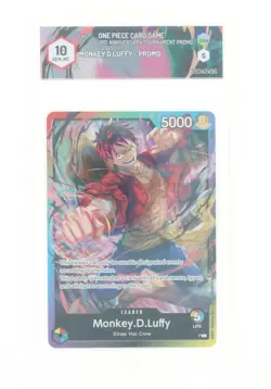 One Piece Card Game - Monkey.D.Luffy Promo - 3rd anniversary- GRAAD 10 JAP 2025 - Image 1