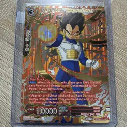 Vegeta, Equalizer BT24-014 UC Rare Gold Foil Alt Art Dragon Ball Super CCG Card - Image 2