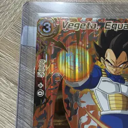 Vegeta, Equalizer BT24-014 UC Rare Gold Foil Alt Art Dragon Ball Super CCG Card - Image 3
