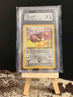 Eevee 51/64 Jungle 1999 CGC 7.5 - Unlimited Common Basic Card - Image 1