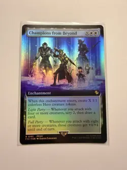 Champions from Beyond (Extended Art) (FOIL) ✅ Final Fantasy ✅ Magic (mtg) - Image 1