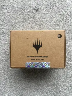 MTG Secret Lair Commander Deck Goblin Storm New and Sealed - Image 1