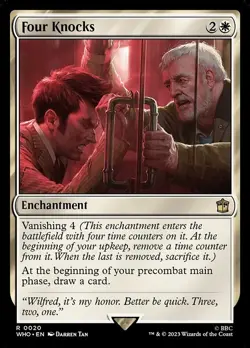 MTG FOUR KNOCKS 20 EXC - - WHO - MAGIC - Image 1