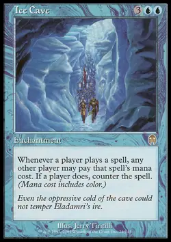 MTG ICE CAVE PLAYED - CAVERNA DI GHIACCIO - AP - MAGIC - Image 1