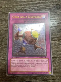 Yugioh Security Orb GLAS-EN089 GLAS-IT089 Ultimate Rare 1st Ed LP ITALIAN B - Image 1