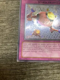 Yugioh Security Orb GLAS-EN089 GLAS-IT089 Ultimate Rare 1st Ed LP ITALIAN B - Image 5