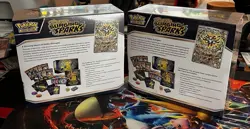 X2 Pokemon TCG Surging Sparks (ETB) Elite Trainer Box New & Factory Sealed - Image 3