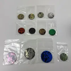 Lot of 12x Official Pokemon TCG Coins - Image 1