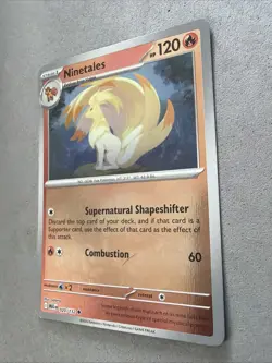 Pokemon TCG * Mega Evolution * 20/132 Ninetales REVERSE HOLO UNCOMMON * FRESH PK - Image 2