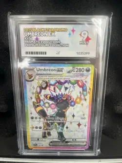 Pokemon Umbreon EX SVP 176 Premium Figure Collection Black Star Promo Ace 9 - Image 1