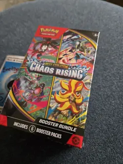Pokemon TCG Chaos Rising ME04 Booster Bundle New/Sealed IN HAND - Image 2