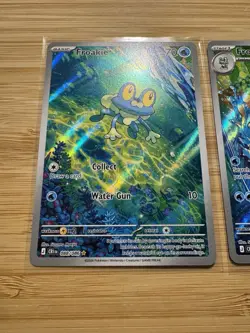 ✨2 Cards✨ Froakie 88 + Frogadier 89 Illustration Rare Pokemon Chaos Rising NM! - Image 2