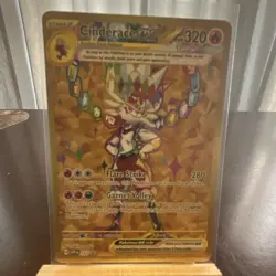 The Pokemon Company Pokemon TCG Cinderace ex SVP Promo Full Art Holo 163 320HP - Image 1