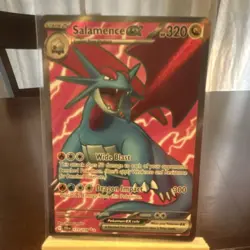 The Pokemon Company Pokemon TCG JTG Salamence ex SV09 177/159 Foil 320HP EN - Image 1