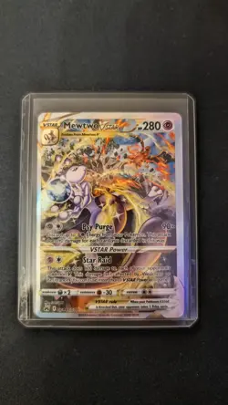 Pokemon - Mewtwo VSTAR - GG44/GG70 - Crown Zenith - Galarian Gallery - Holo NM - Image 1