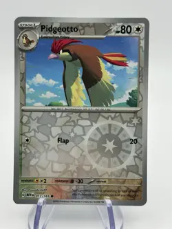 Pokemon Pidgeotto 017/165 Reverse Holo Scarlet & Violet 151 English (A4) - Image 1