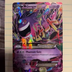 Pokemon M Gengar EX 35/119 XY Phantom Forces Ultra Rare Full Art Holo 220 HP - Image 1
